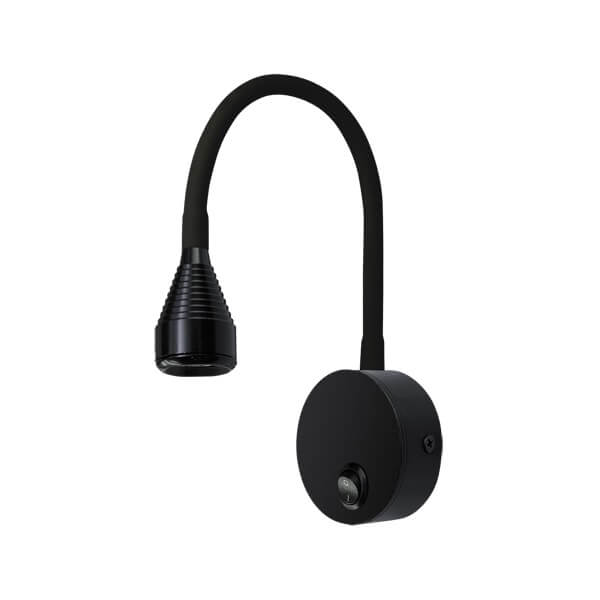 POLA LED 3,5W CRNA 4000K S PREKIDAČEM