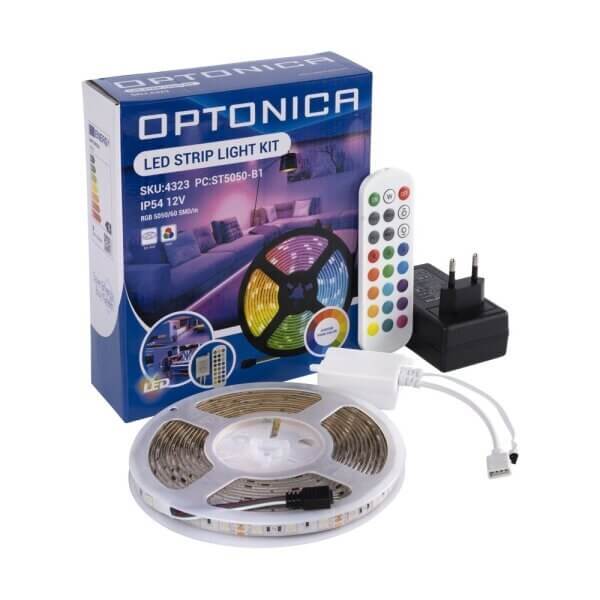 LED RGB SET 12V 5050 60 SMDm IP54