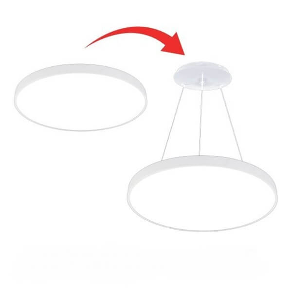 LED PLAFONJERA okrugla bijela 18W.