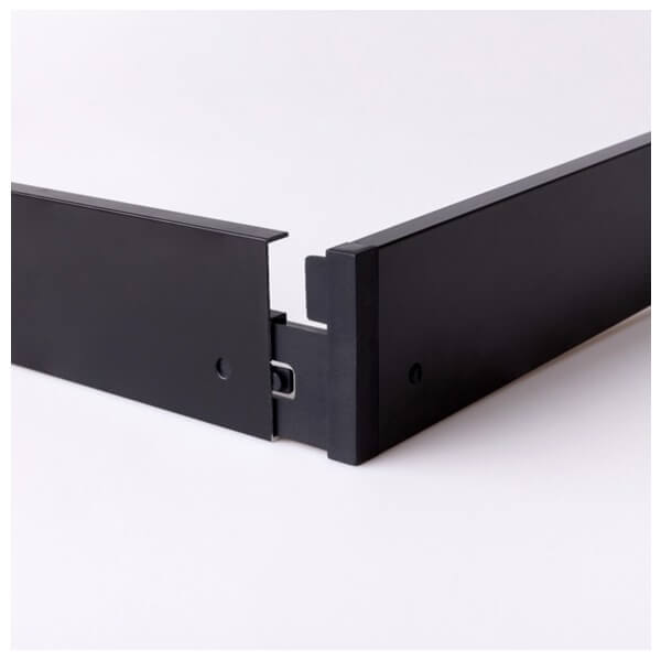 CRNI OKVIR ZA LED PANEL 120x30cm.